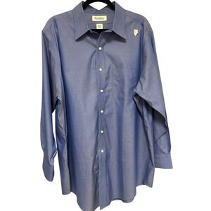 Brooks Brothers Men's Dress Shirt 17-33 Non Iron 100% Cotton‎ Long Sleeve